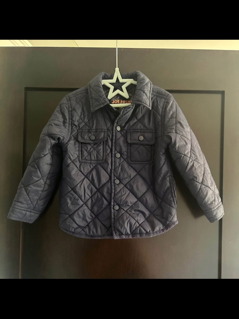 Joe Fresh Size 2T Boy's Quilted Puffer Coat Jacket